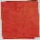 Silke 55 x 55 cm - rust rød pl.f.